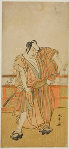 Tanımlanamayan Bir Rolde Aktör Nakamura Sukegoro II by Katsukawa Shunsho