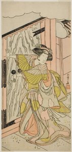 Aktör Nakamura Tomijuro I Play Wada-gassen Onna Maizuru