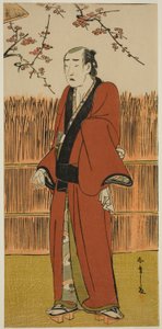 Aktör Onoe Matsusuke I, Hatsumombi Kuruwa Soga Oyununda Baramon no Kichi rolünde, Nakamura Tiyatrosu