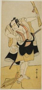 Tanımlanamayan Bir Roldeki Aktör Otani Hiroji III by Katsukawa Shunsho