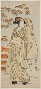 Tanımlanamayan Bir Rolde Aktör Segawa Kikunojo III by Katsukawa Shunsho