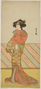 Tanımlanamayan Bir Rolde Aktör Segawa Kikunojo III by Katsukawa Shunsho
