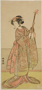 Tanımlanamayan Bir Rolde Aktör Segawa Yujiro I by Katsukawa Shunsho