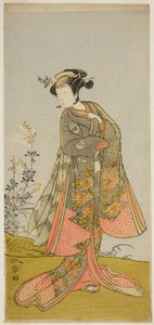 Tanımlanamayan Bir Rolde Aktör Segawa Yujiro I by Katsukawa Shunsho