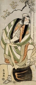 Oyuncu Sakata Hangoro III by Katsushika Hokusai