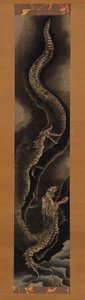 Azalan ejderha by Katsushika Hokusai