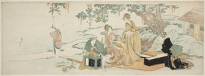 piknik partisi by Katsushika Hokusai