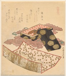Denizatı, Her Şeyin Atından by Katsushika Hokusai