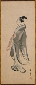 Genç adam, Edo dönemi, yak. 1795-1798. by Katsushika Hokusai