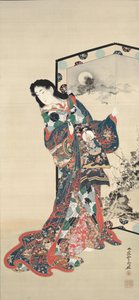 cehennem fahişesi by Kawanabe Kyosai