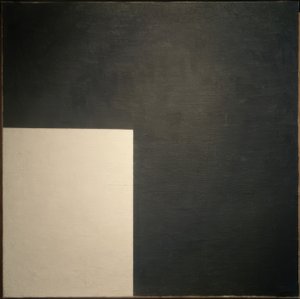 Siyah ve beyaz. Suprematist Kompozisyon by Kazimir Severinovich Malevich