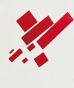 Sekiz kırmızı dikdörtgen. Kazimir Severinovich Malevich