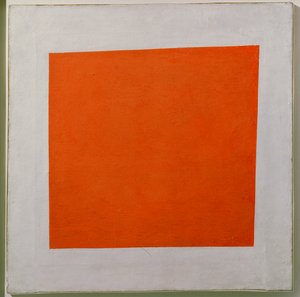 Kırmızı kare. Köylü Gerçekçiliğini İki Boyutta Boyamak by Kazimir Severinovich Malevich
