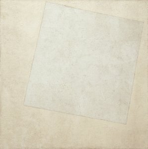 Suprematist Kompozisyon: Beyaz Üzerine Beyaz, 1918