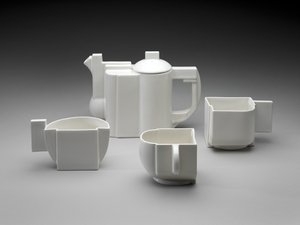 Süprematist Çay Servisi by Kazimir Severinovich Malevich