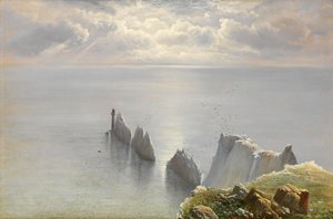 İğneler, Wight Adası (tuval üzerine yağlı boya)
