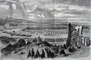 Tüfek Gönüllüleri Majesteleri tarafından yapılan inceleme, 1860