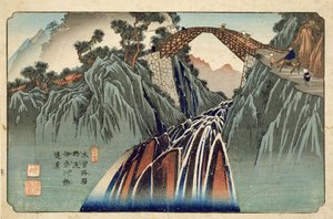 Inagawa b Ri d Geat Nojiri (Nojiri Inagawa Köprüsü dairesel) Fu b. Whey Proposal d Forbidden Curse tarafından, 1830