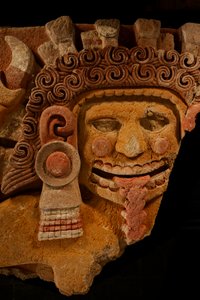 Greatest Aztecs; MM7677; Mexico City; Mexico; NMAH; Tenochtitlan; Aztec; Tomb of Ahui..., 2008 (fotoğraf) by Kenneth Garrett