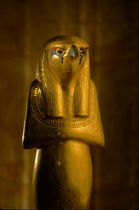 Yaşlı Horus Heykeli, Herwer, KV 62, 2009 (fotoğraf) by Kenneth Garrett
