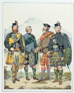 John MacLachlan, Hugh Grahame, James MacFarlane ve Angus Colquhoun, Kraliçe Victoria
