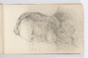 Sketchbook Sayfası: Sakallı Adam Portresi by Kenyon Cox