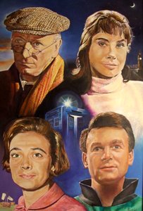 Efsane Yaratan Dörtlü (Dr Who), 2003 (resim) by Kevin Parrish