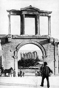 Zeus Tapınağı, Olympia, Yunanistan, 1922. by Keystone View Company