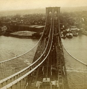 Brooklyn, Suspension Bridge, New York, ABD