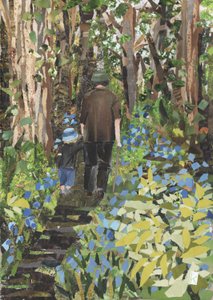 Bluebells arasında by Kirstie Adamson