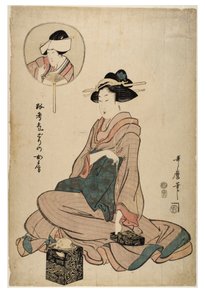 Bir eş gibi Aktör Segawa Roko by Kitagawa Utamaro