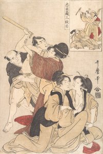 Tadaomizo BT iyi, değil mi? 1800. by Kitagawa Utamaro