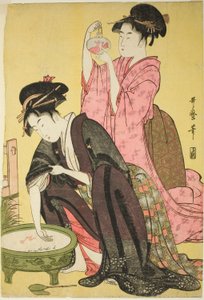 Akvaryum balığı by Kitagawa Utamaro