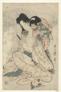Kintokien Yama-uba by Kitagawa Utamaro