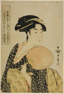 Takashima Hisashi by Kitagawa Utamaro