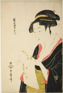 14. tomimoto by Kitagawa Utamaro