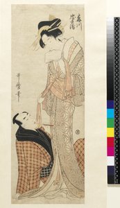 Umegawa ve Chûbei by Kitagawa Utamaro