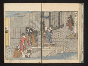 giden misafirler by Kitagawa Utamaro