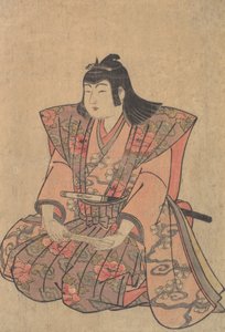 Bir Erkek Şarkıcı, 18. yüzyılın sonu ve 19. yüzyılın başı. by Kitao Shigemasa