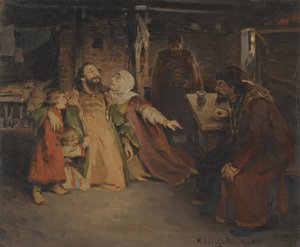 Korkunç İvan by Klavdi Vasilyevich Lebedev