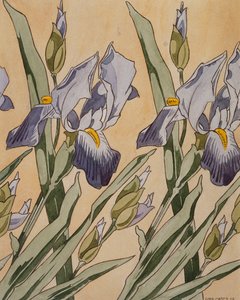 İris, 1898 by Koloman Moser