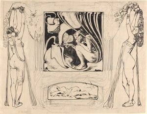 Yaz Alegorisi by Koloman Moser
