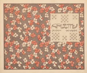 Arlette İpek Kumaş, 1901. by Koloman Moser