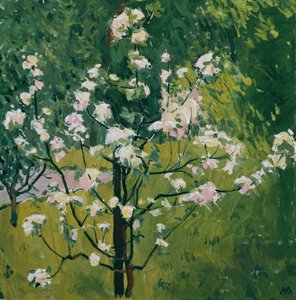 Çiçekli fidan by Koloman Moser