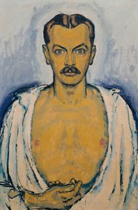 kendi kendine portre by Koloman Moser