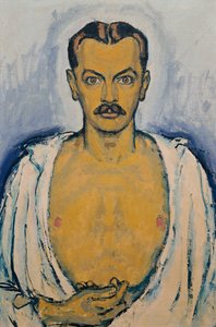 Otoportre, c. 1915. by Koloman Moser