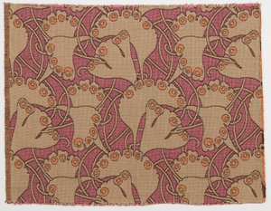 Tekstil tasarımı, 1898. by Koloman Moser