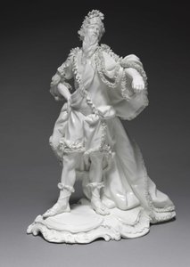 Oceanus, Frankenthal Porselen Fabrikası, Almanya, c.1765 by Konrad Linck