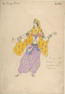 Polovtsyalı kız. A. Borodin