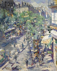 Boulevard de Sebastopol, Paris, 1923